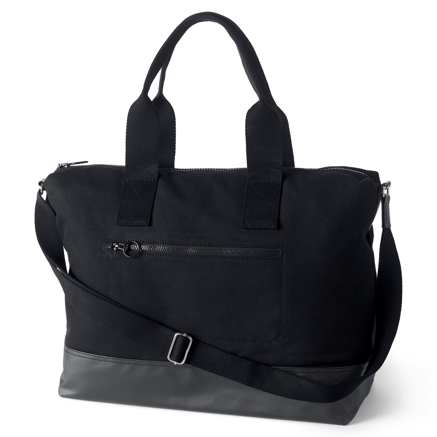lands end waxed canvas duffle bag