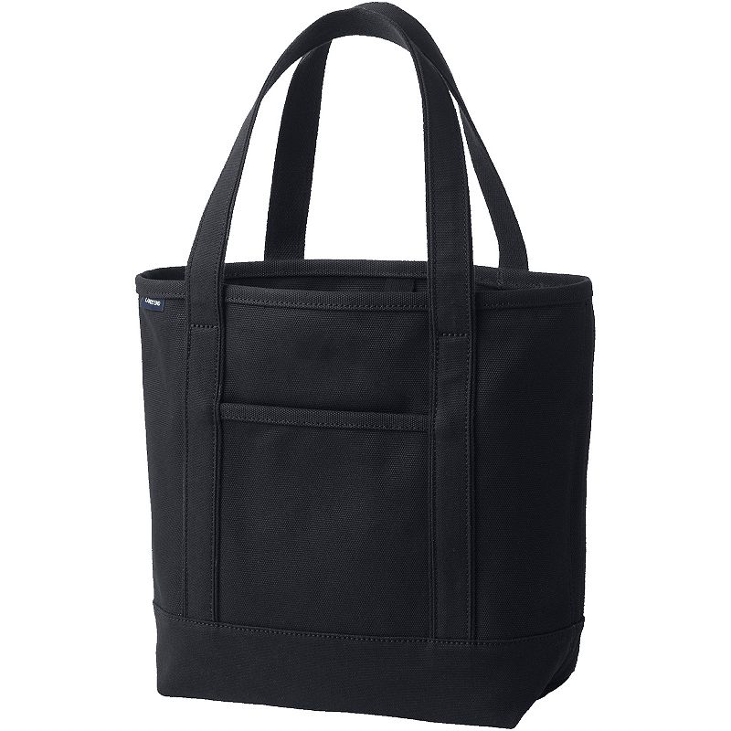 75070386 Lands End Open Top Canvas Tote Bag, Size: Medium,  sku 75070386