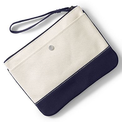 Lands' End Canvas Zipper Pouch