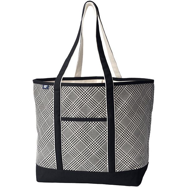 lands end tote sizes