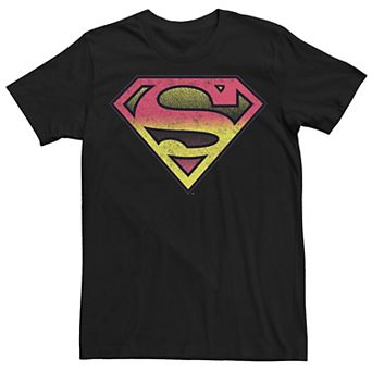 Men's Superman Vintage Shield Vintage Logo Tee