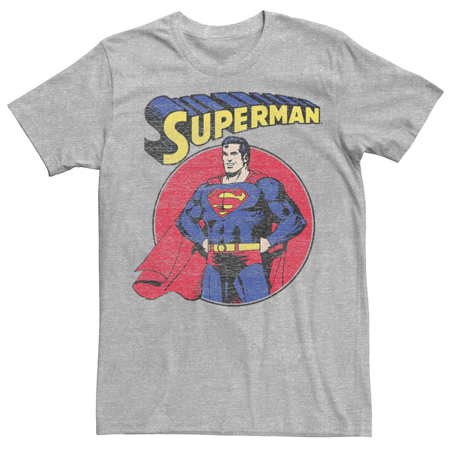 Spreadshirt Superman Logo Turnbeutel – Used Look Design, 12 Liter, Praktisch Für Sport & Freizeit