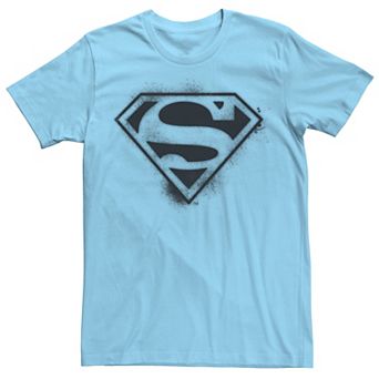 Men's DC Comics Superman Spray Logo Paint Splat Tee