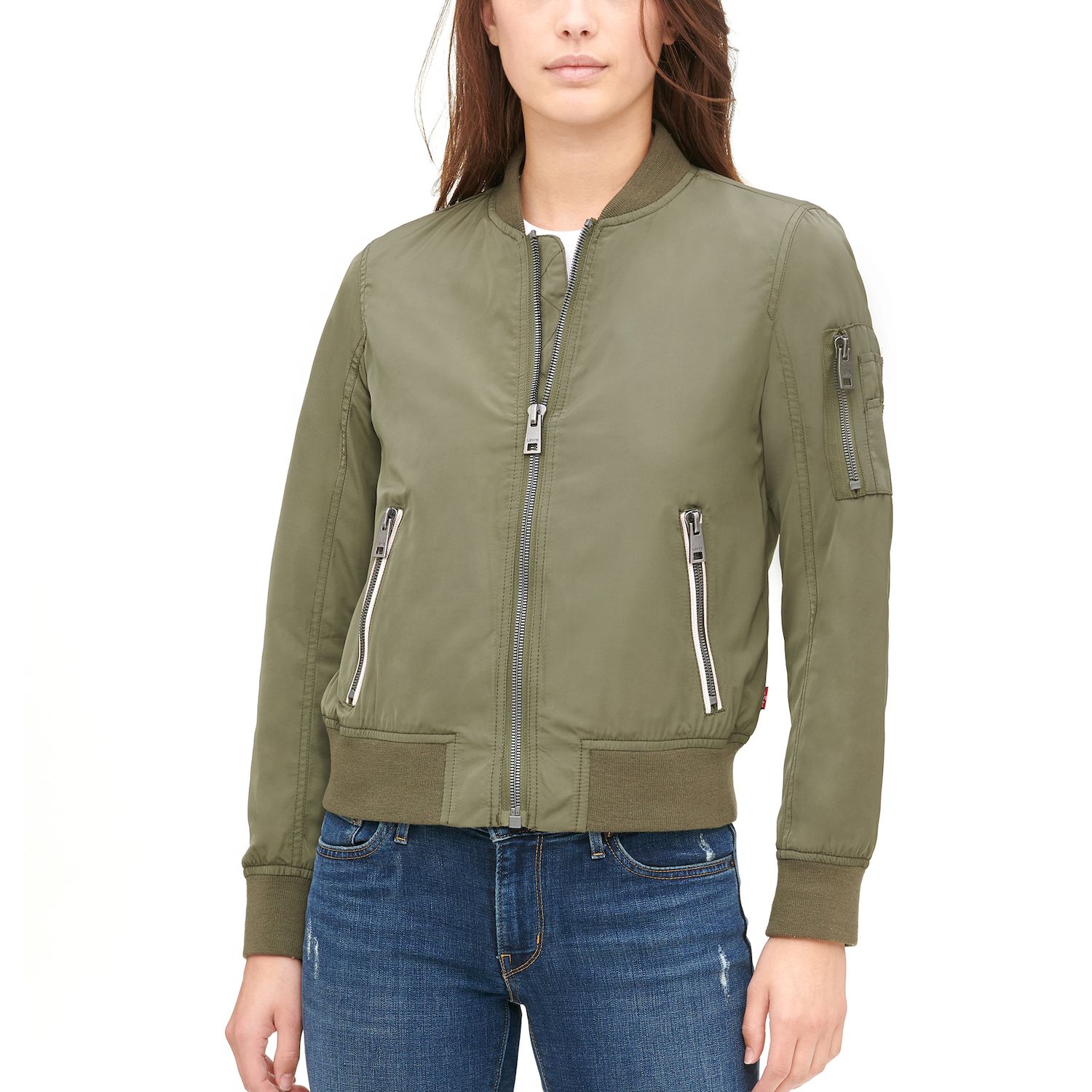 levi's green jacket