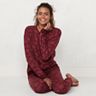 Women's LC Lauren Conrad Pajama Shirt & Pajama Pants Set