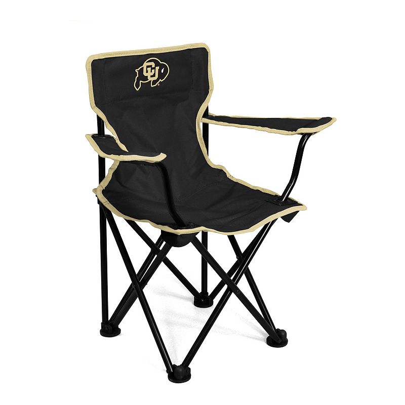 Logo Brands Colorado Buffaloes Toddler Portable Folding Chair, Black