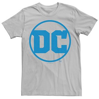 Men's DC Comics Simple Blue Logo Tee