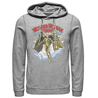Men's DC Comics Wonder Woman Gold Suit Wonder Retro Comic Hoodie