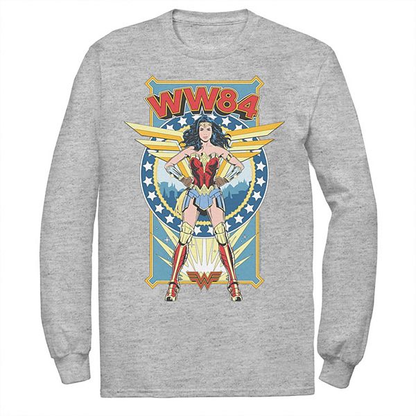 Men's DC Comics Wonder Woman WW84 Retro Poster Tee