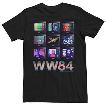 Men's DC Comics Wonder Woman Television Stack Tee