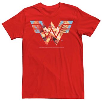 Men's DC Comics Wonder Woman Eagle Truth Logo Fill Tee