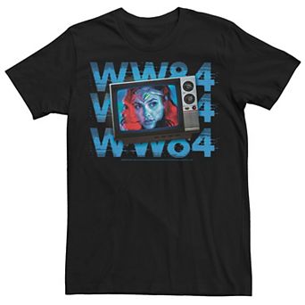 Men's DC Comics Wonder Woman 3D Television Pop Tee