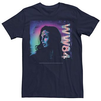 Men's DC Comics Wonder Woman 84 Colorful Profile Tee