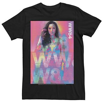 Men's DC Comics Wonder Woman Watercolor Poster Tee