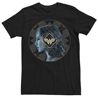 Men's DC Comics Wonder Woman Headshot Profile Tee