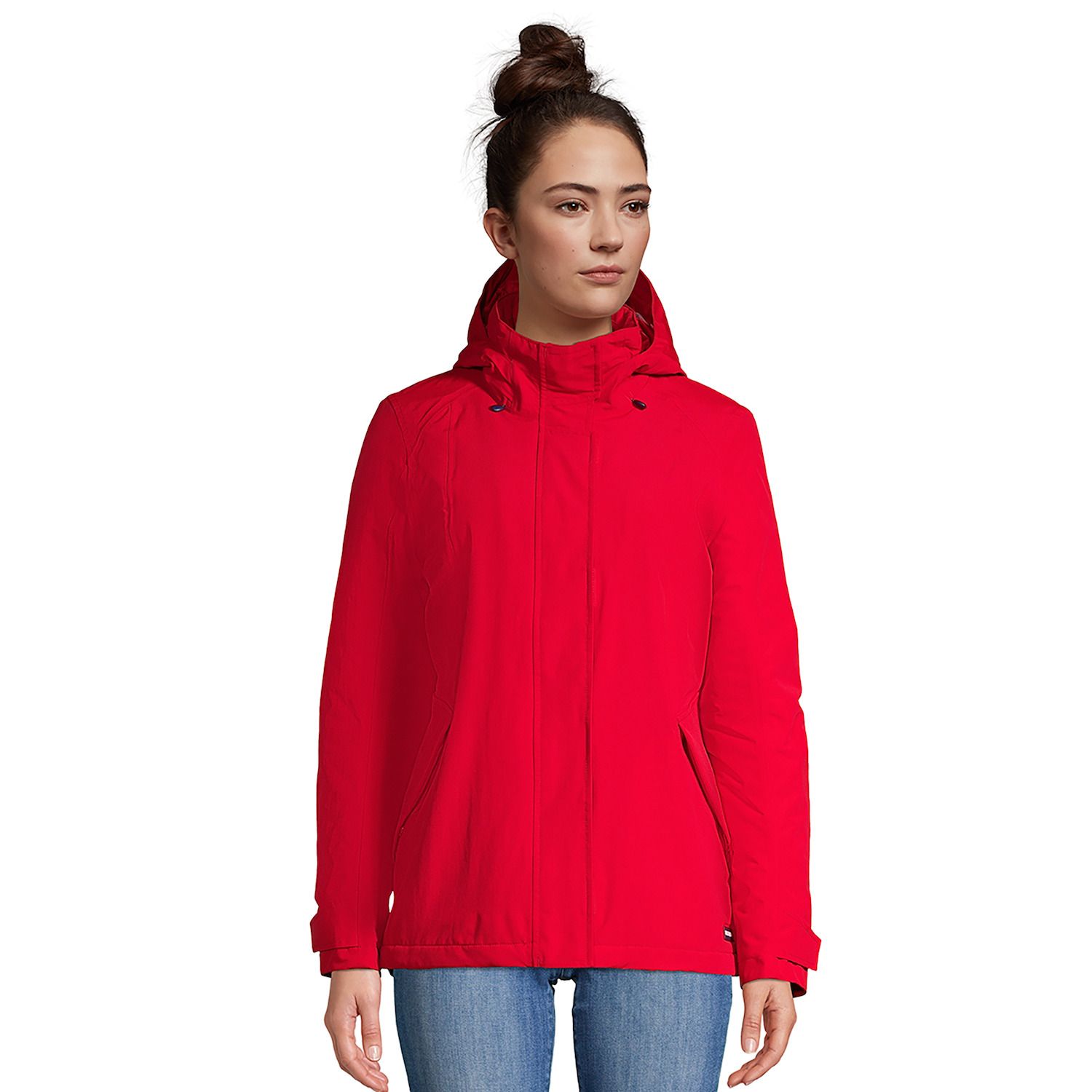 kohls womens red coats