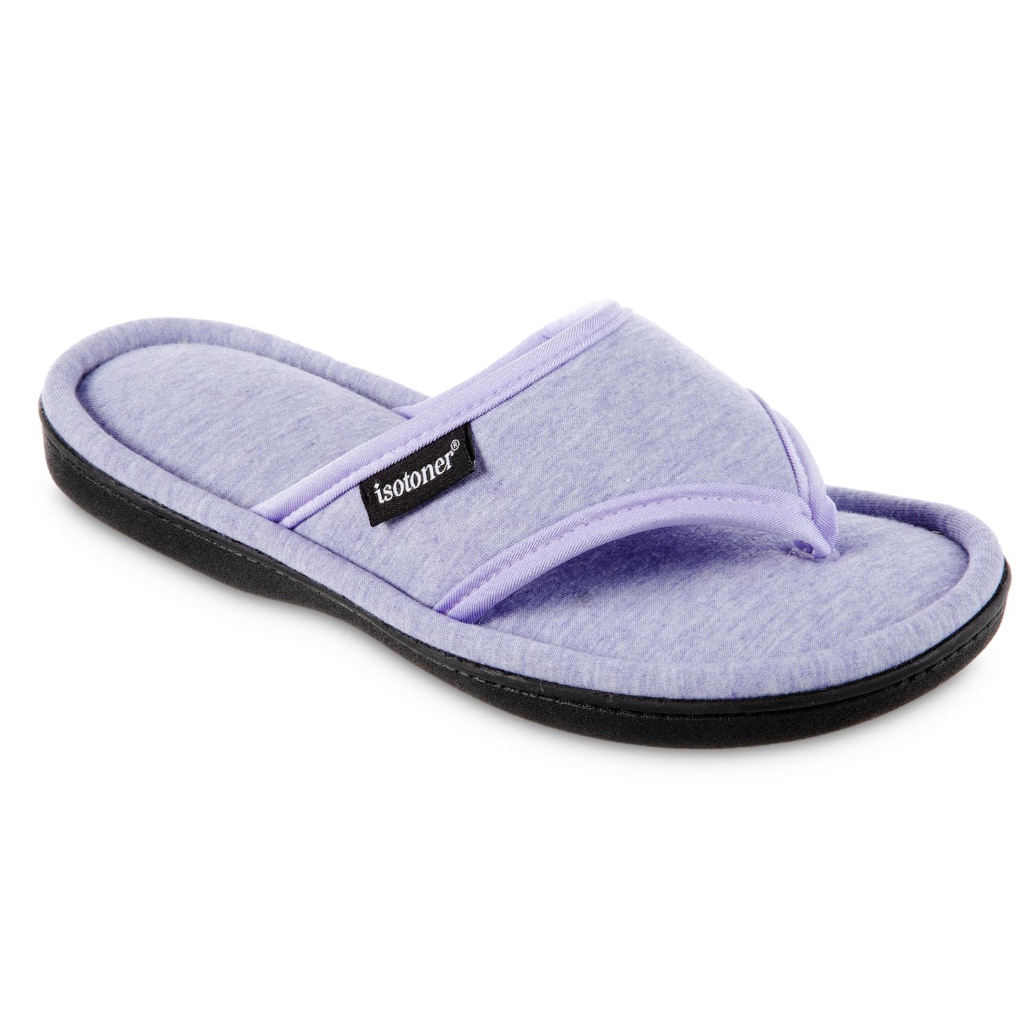 purple isotoner slippers