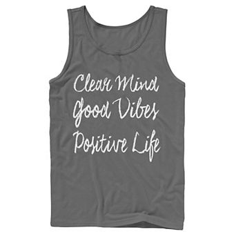 Men's Chin Up Positive Life Script Tank Top