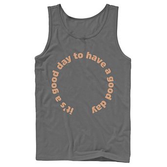 Men's Fifth Sun Good Day Text Circle Tank Top