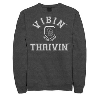 Men's Fifth Sun Vibin' Thrivin' Crest Sweatshirt