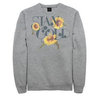 Men's Fifth Sun Stay Gold Floral Sweatshirt