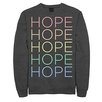 Men's Fifth Sun Hope Text Stack Sweatshirt