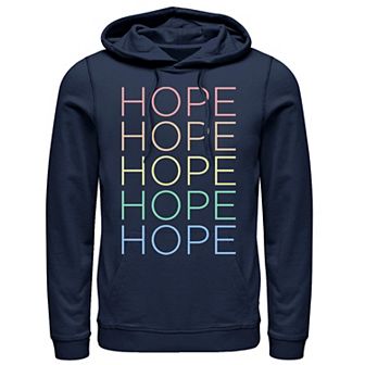 Men's Fifth Sun Hope Text Stack Hoodie