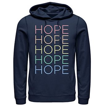 Men's Fifth Sun Hope Text Stack Hoodie