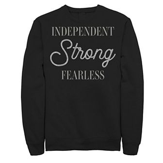 Men's Fifth Sun Independent Strong Fearless Sweatshirt