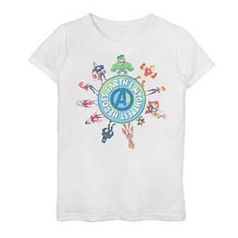 Girls 7-16 Marvel Avengers Save The Planet Graphic Tee