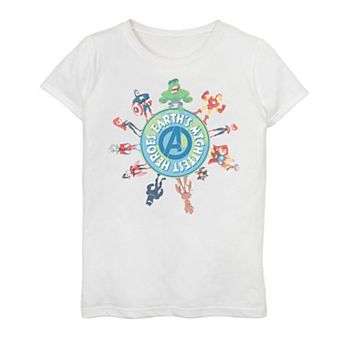 Girls 7-16 Marvel Avengers Save The Planet Graphic Tee