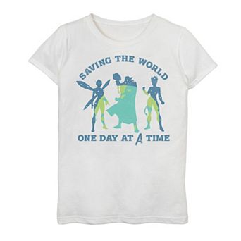 Girls 7-16 Marvel Avengers Team Silhouette Graphic Tee