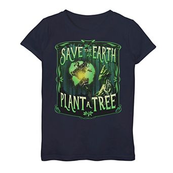 Girls 7-16 Marvel Groot Plant A Tree Poster Graphic Tee