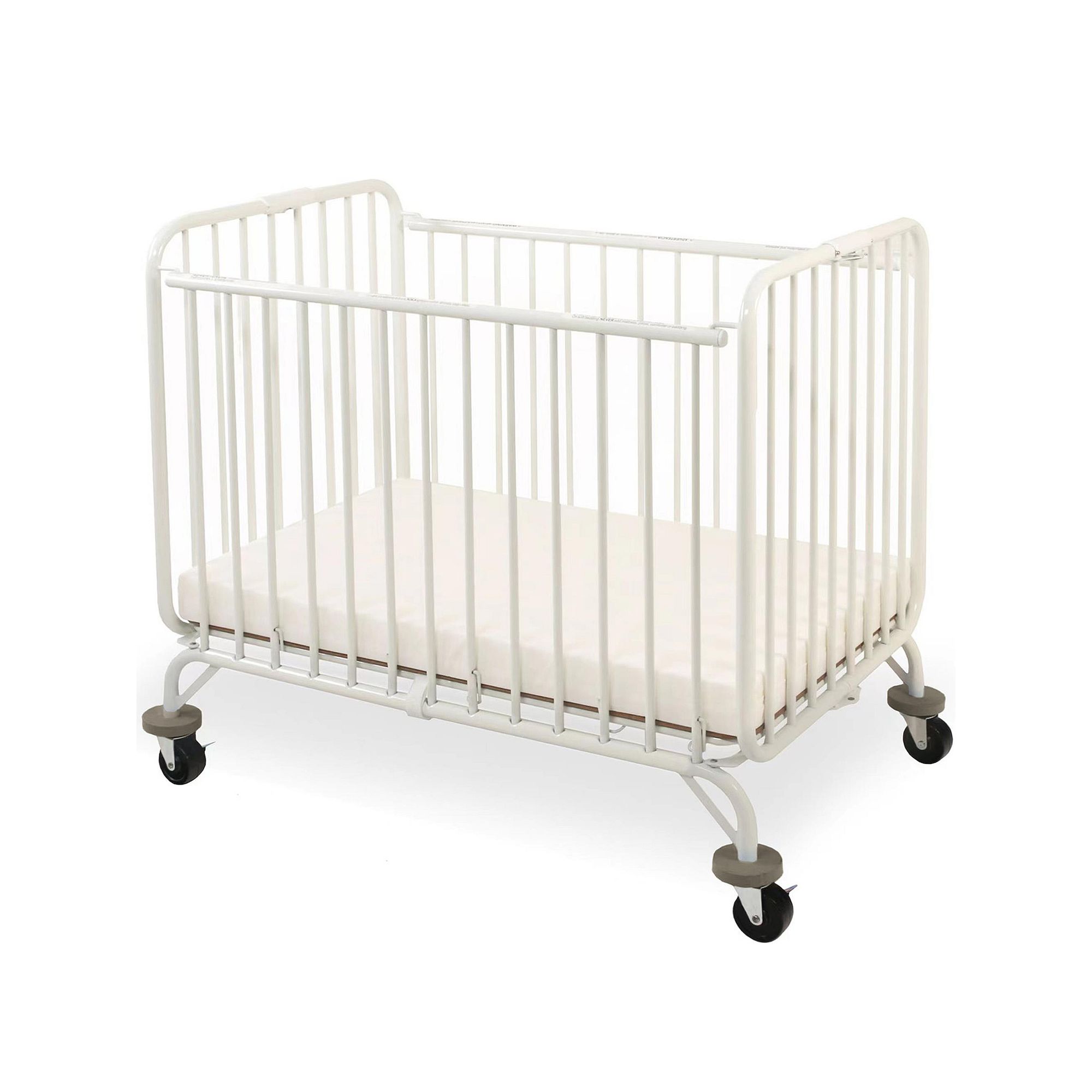 LA Baby Deluxe Holiday Crib & Mattress, Multi