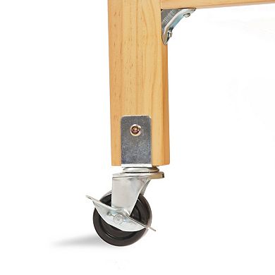 LA Baby Window Crib & Mattress