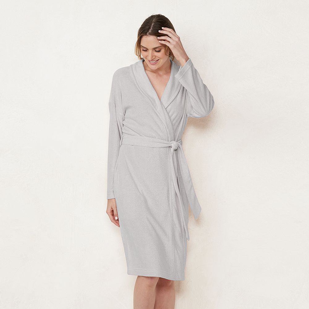 Women's LC Lauren Conrad Terry Wrap Robe