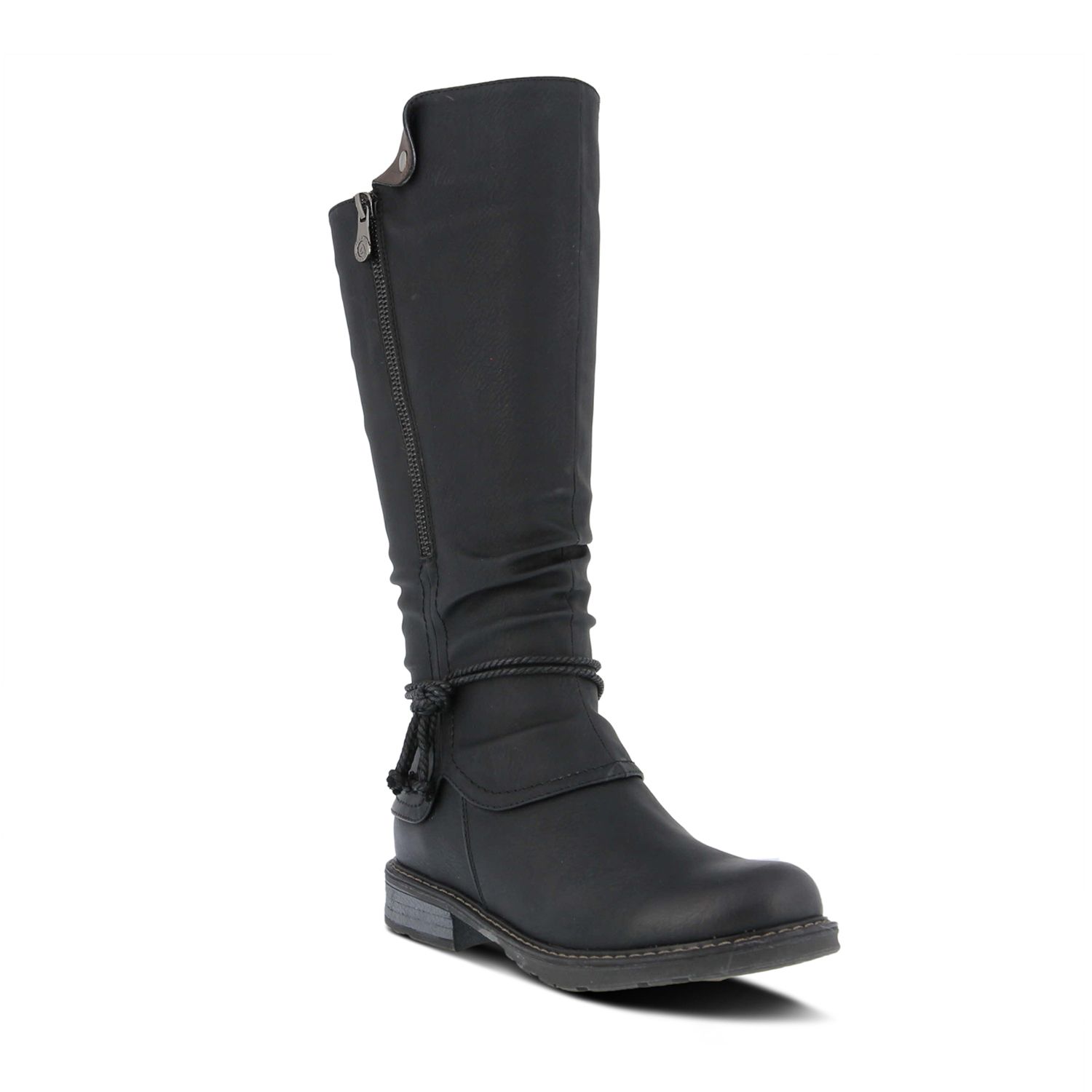 kohls womens tall black boots