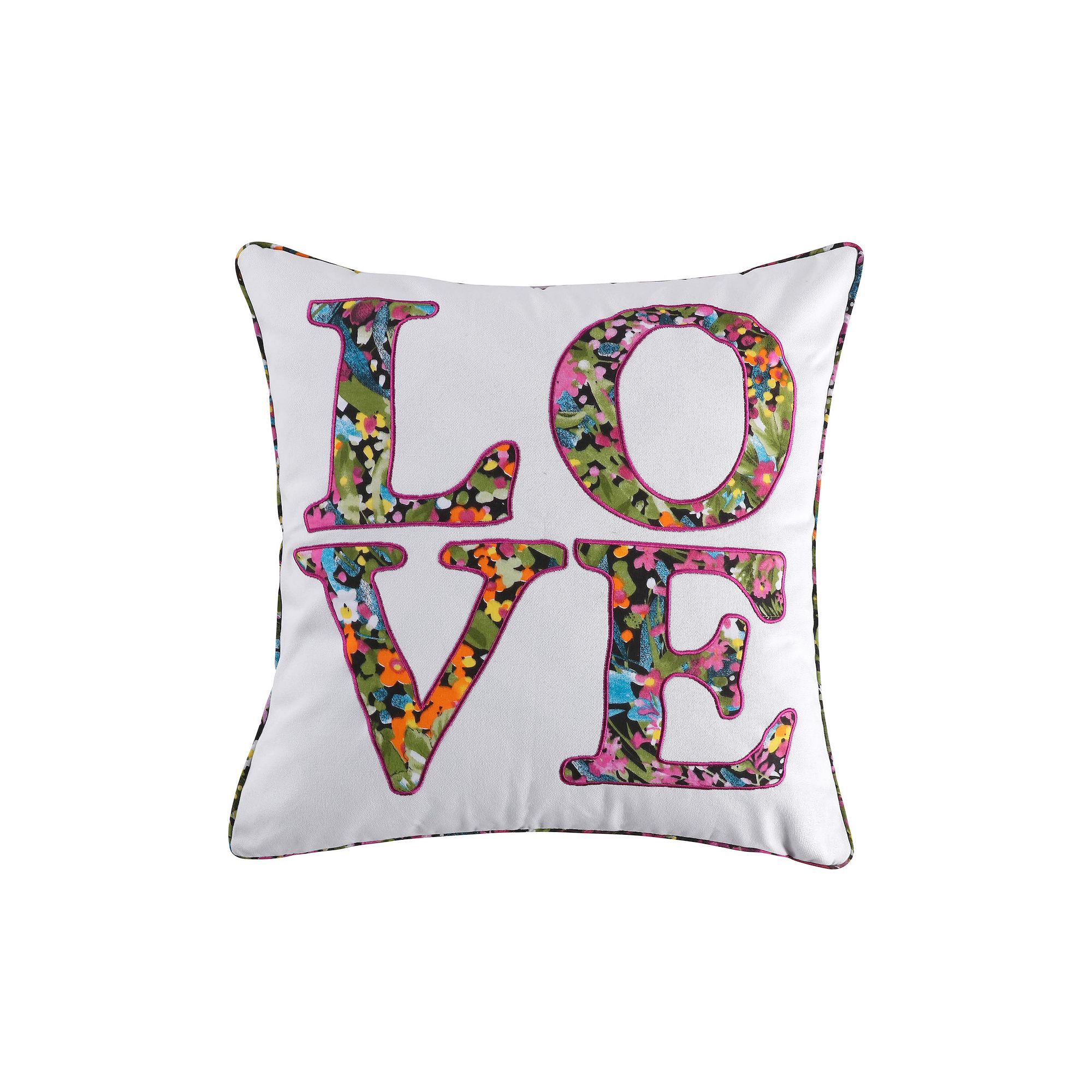 Levtex Home Basel Love Pillow, Multi