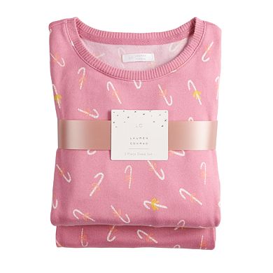 Plus Size LC Lauren Conrad Pajama Top & Pajama Pants Set