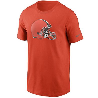 Men's Nike Orange Cleveland Browns Primary Logo T-Shirt