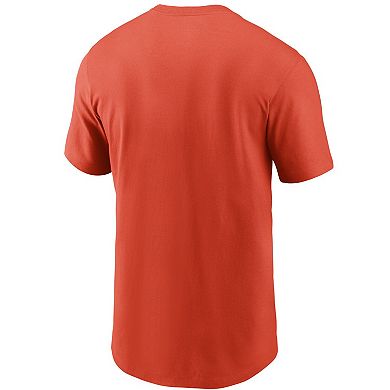 Men's Nike Orange Cleveland Browns Primary Logo T-Shirt