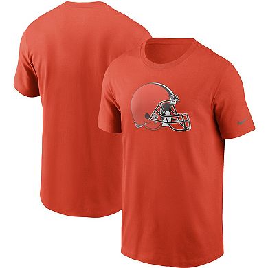 Men's Nike Orange Cleveland Browns Primary Logo T-Shirt