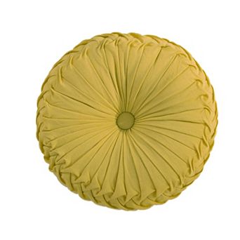 Levtex Home Viviana Round Ochre Throw Pillow
