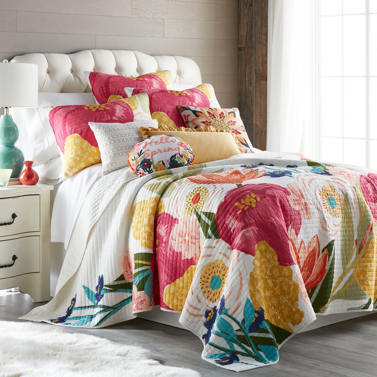 Image for Levtex Home Grandiflora Quilt Set and Shams at Kohl's.
