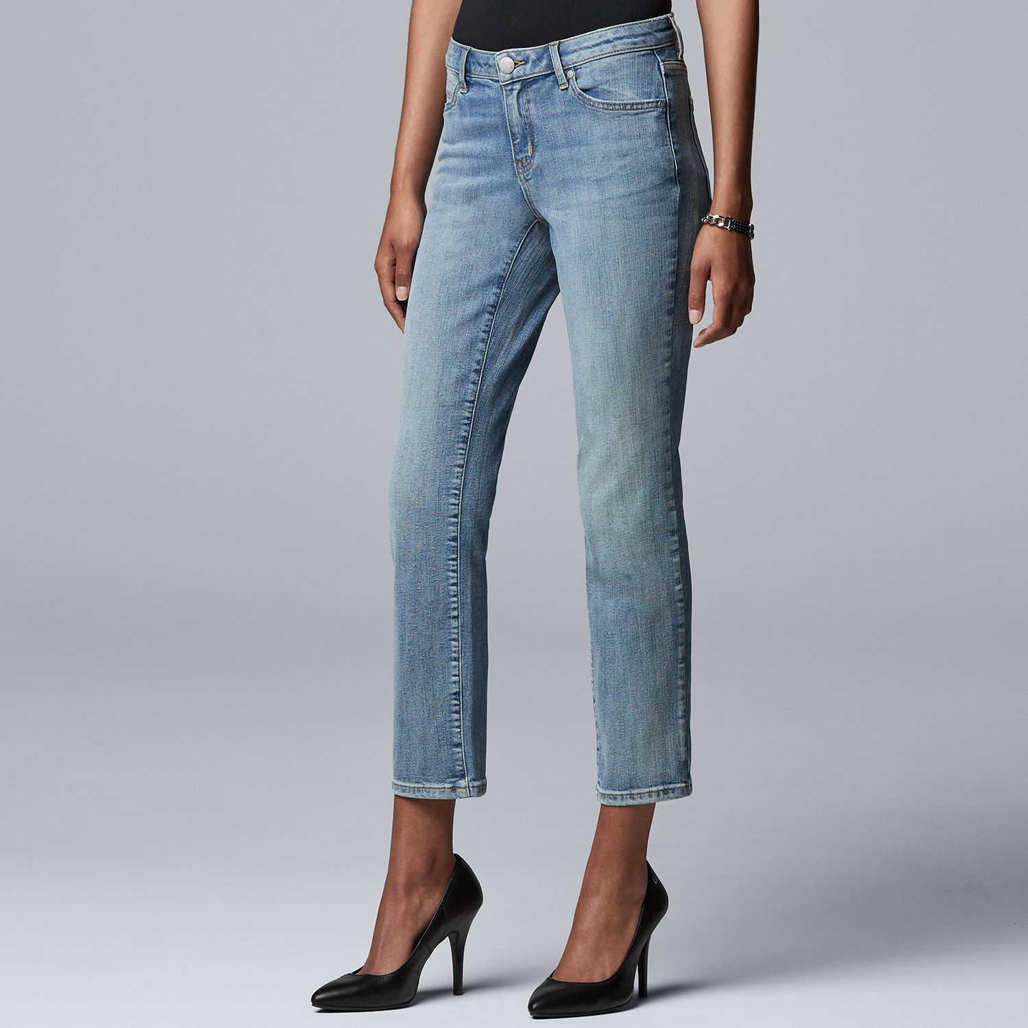 vera wang power stretch jeans