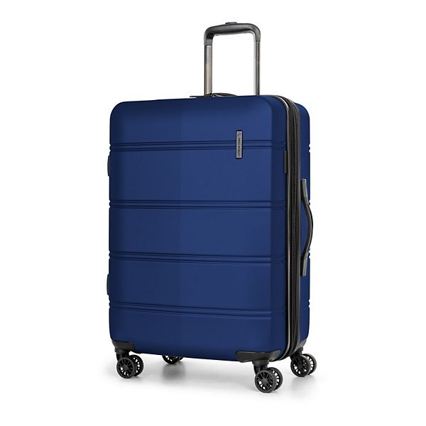 Swiss Mobility Plastic 4-Wheel Spinner Luggage, Blue (HLG2028SM-BLUE)