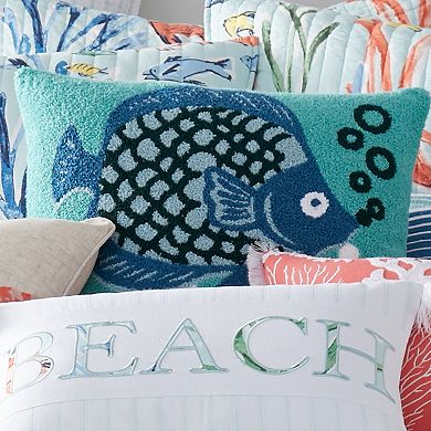 Levtex Home Sancti Petri Fish Throw Pillow