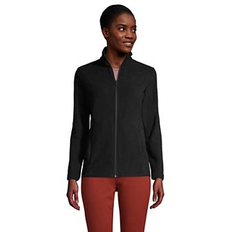 Petite Lands' End Full Zip Fleece Jacket