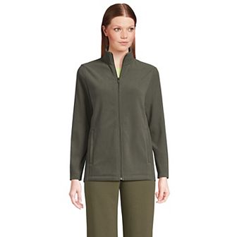 Petite Lands' End Full Zip Fleece Jacket