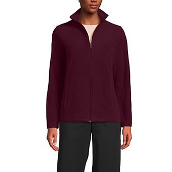 Petite Lands' End Full Zip Fleece Jacket